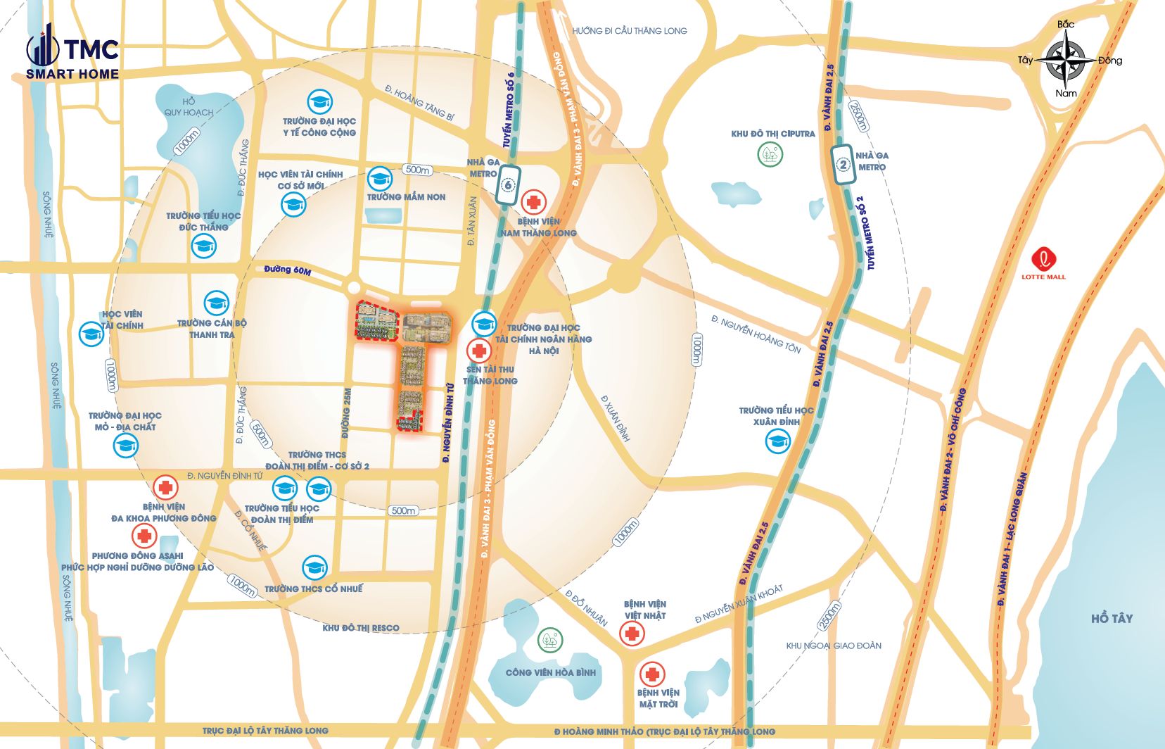 Đường đến TMC Smart Home 