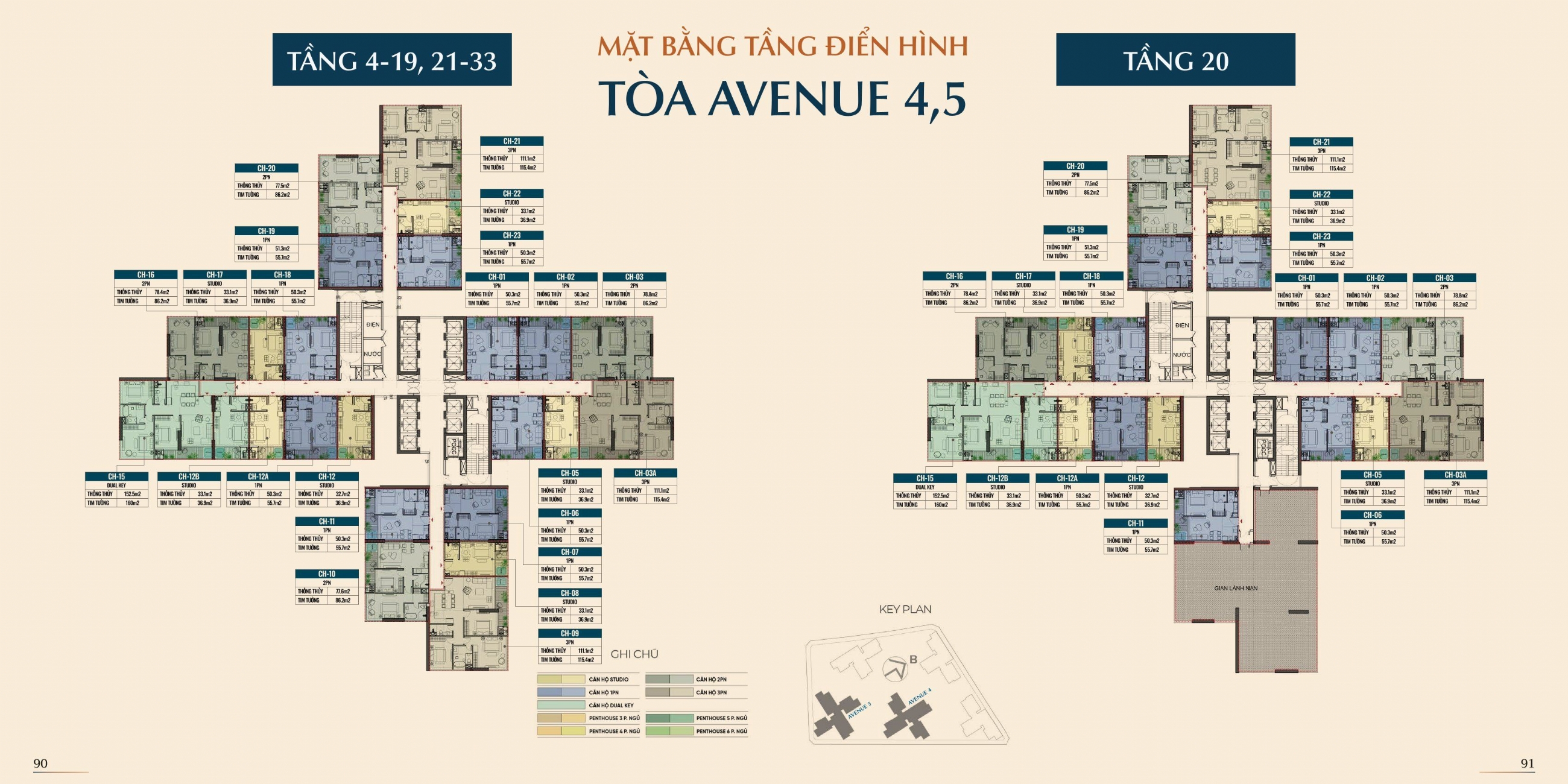 Mặt bằng thiết kế Avenue Alluvia Sunshine Marina Văn Giang, Hưng Yên