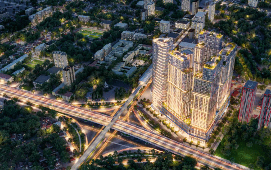 quy hoạch dự án Sun Feliza Suites Xuân Thủy