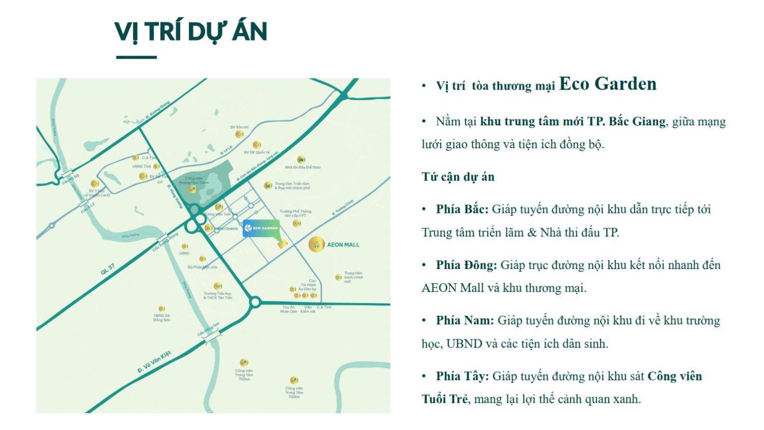 Tiềm năng đầu tư vào dự án chung cư Eco Garden Bắc Giang