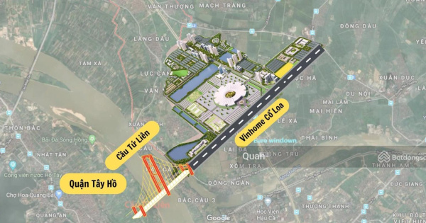 Vị trí Vinhomes Cổ Loa