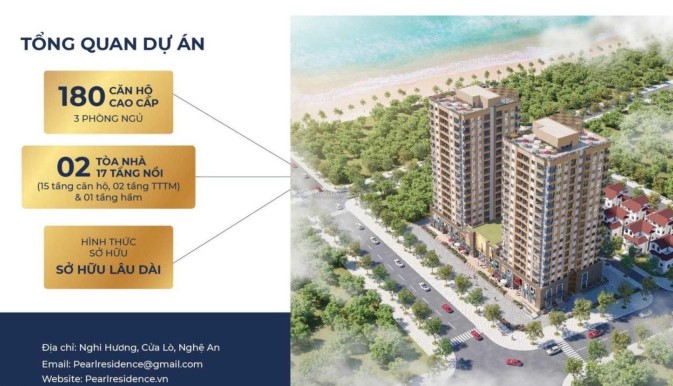 Tổng quan Pearl Residence Cửa Lò