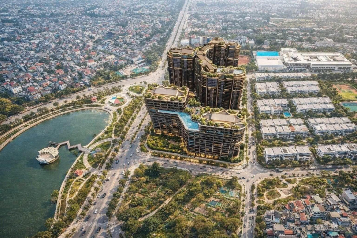 Cho thuê căn hộ 2 phòng ngủ chung cư The Magnolia Private Residences Long Biên