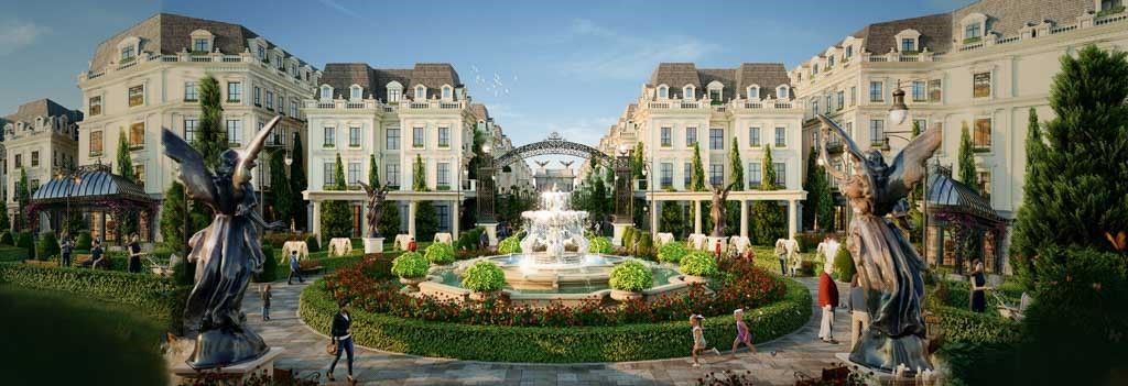 Nhà phố Shophouse Grand 4 tầng Noble Palace Tây Thăng Long