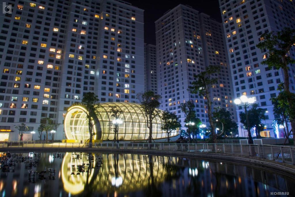Phong cách kiến trúc và xây dựng Vinhomes Times City