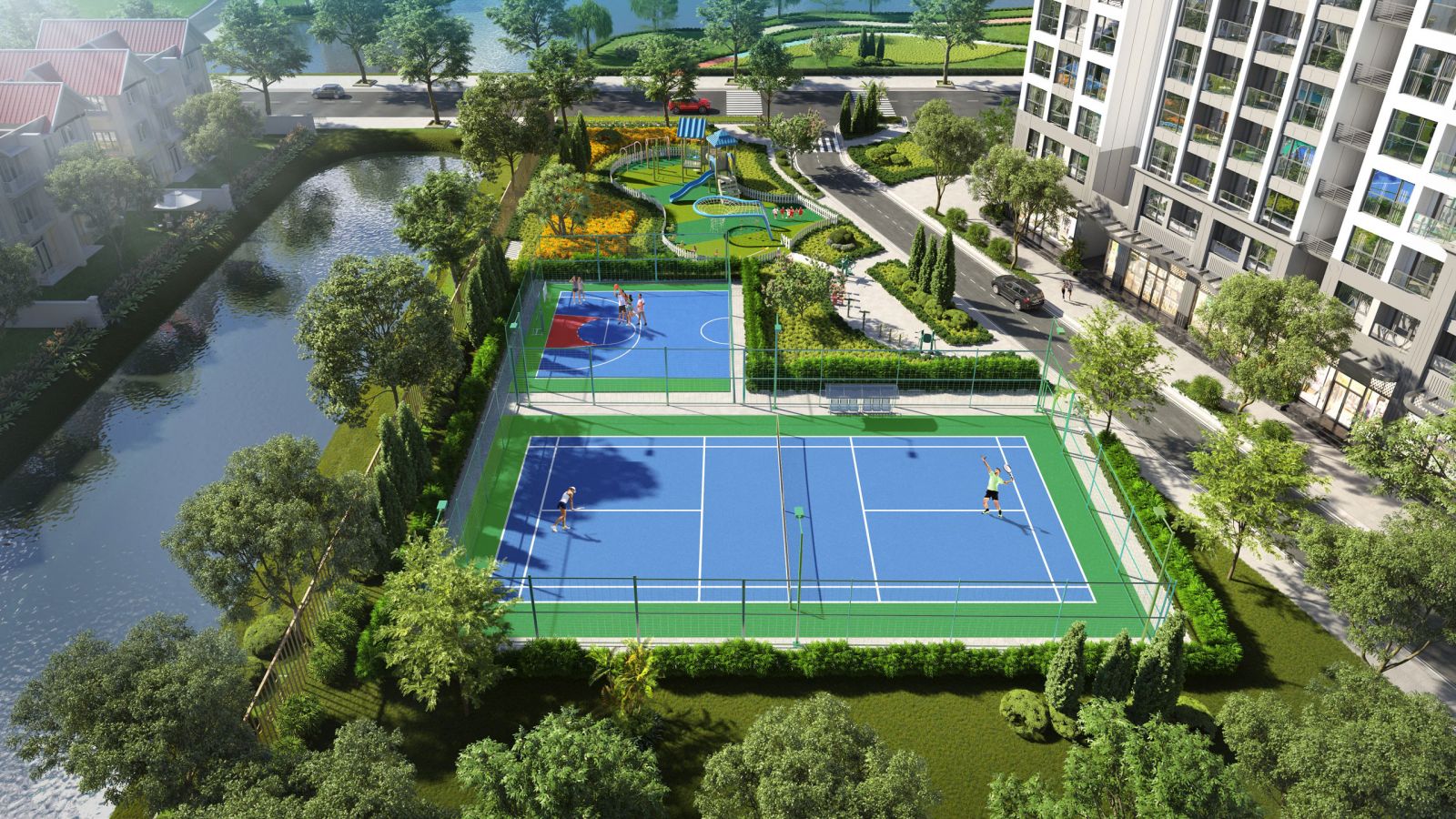 tiện ích chung cư Vinhomes Symphony