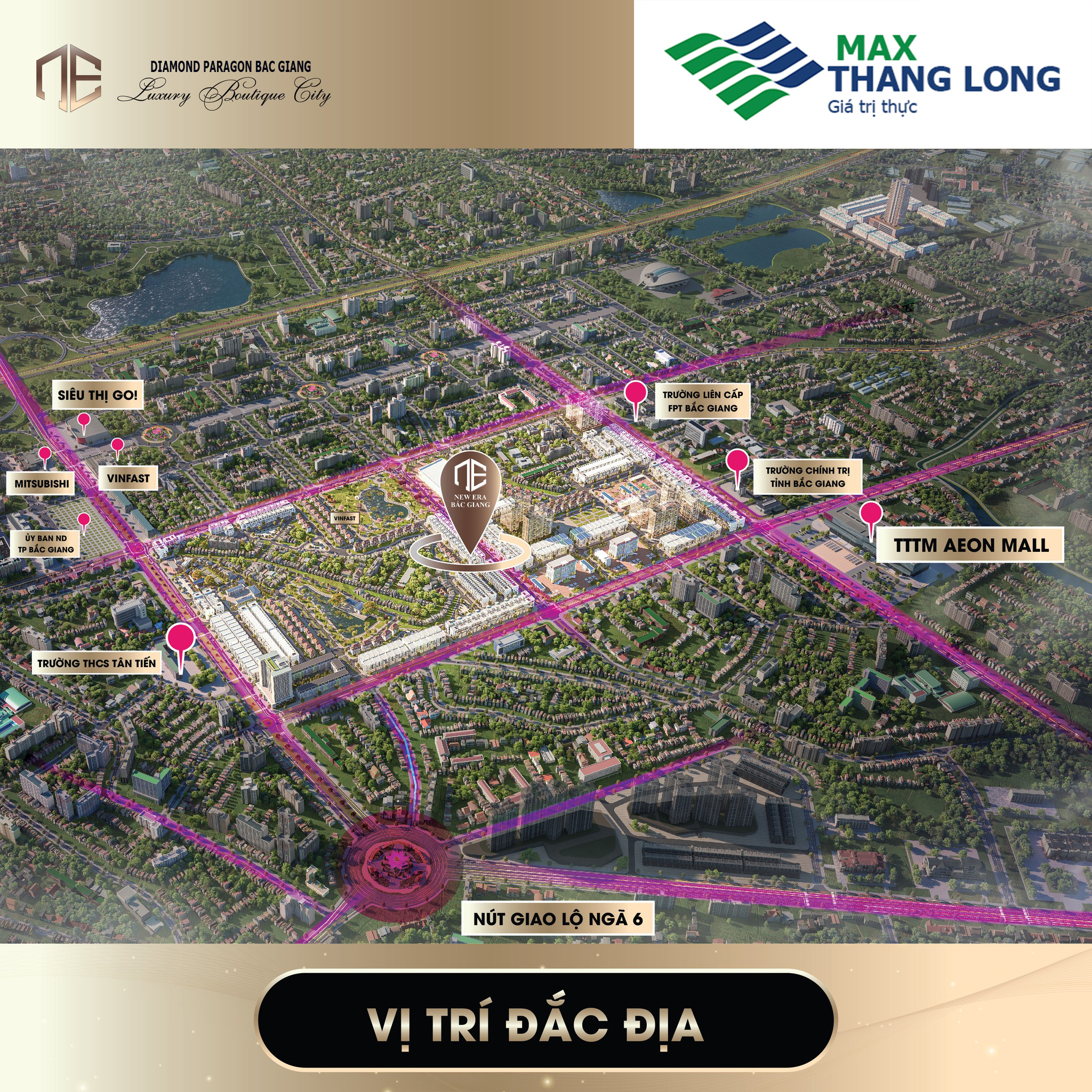 Tư vấn mua, bán nhà tại Diamond Paragon Bắc Giang