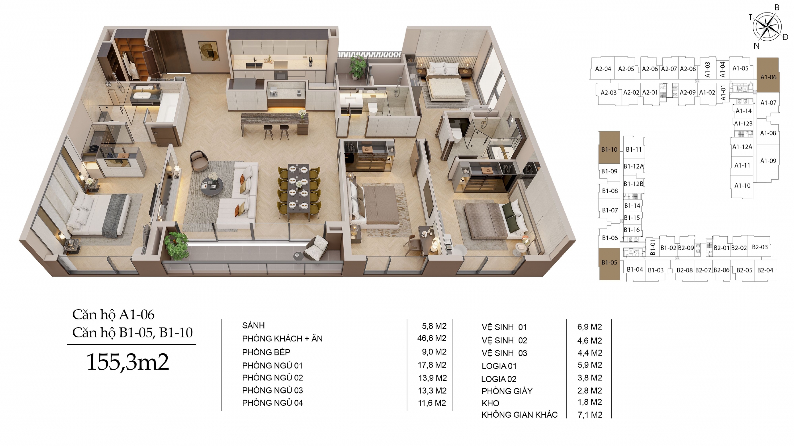 Thiết kế Long Biên Central – Biểu tượng sống tinh tế giữa lòng Đông Hà Nội