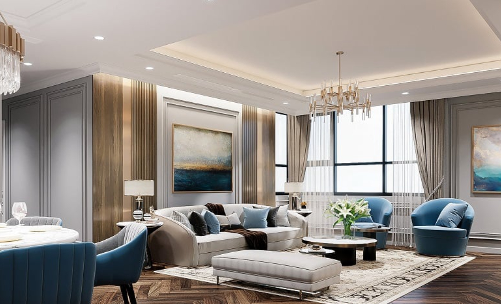 Cho thuê căn hộ 3 phòng ngủ Pearl Residence BRG Cửa Lò