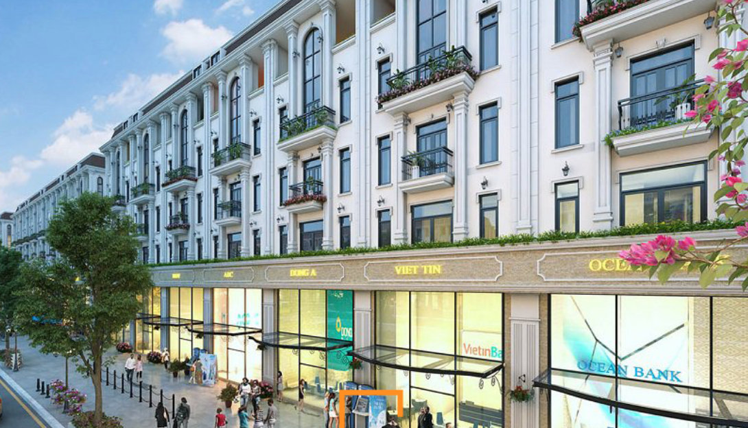 Bán shophouse chân khối đế Lumière Wellspring
