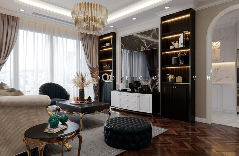 Bán căn hộ 4 phòng ngủ Noble Crystal Long Biên