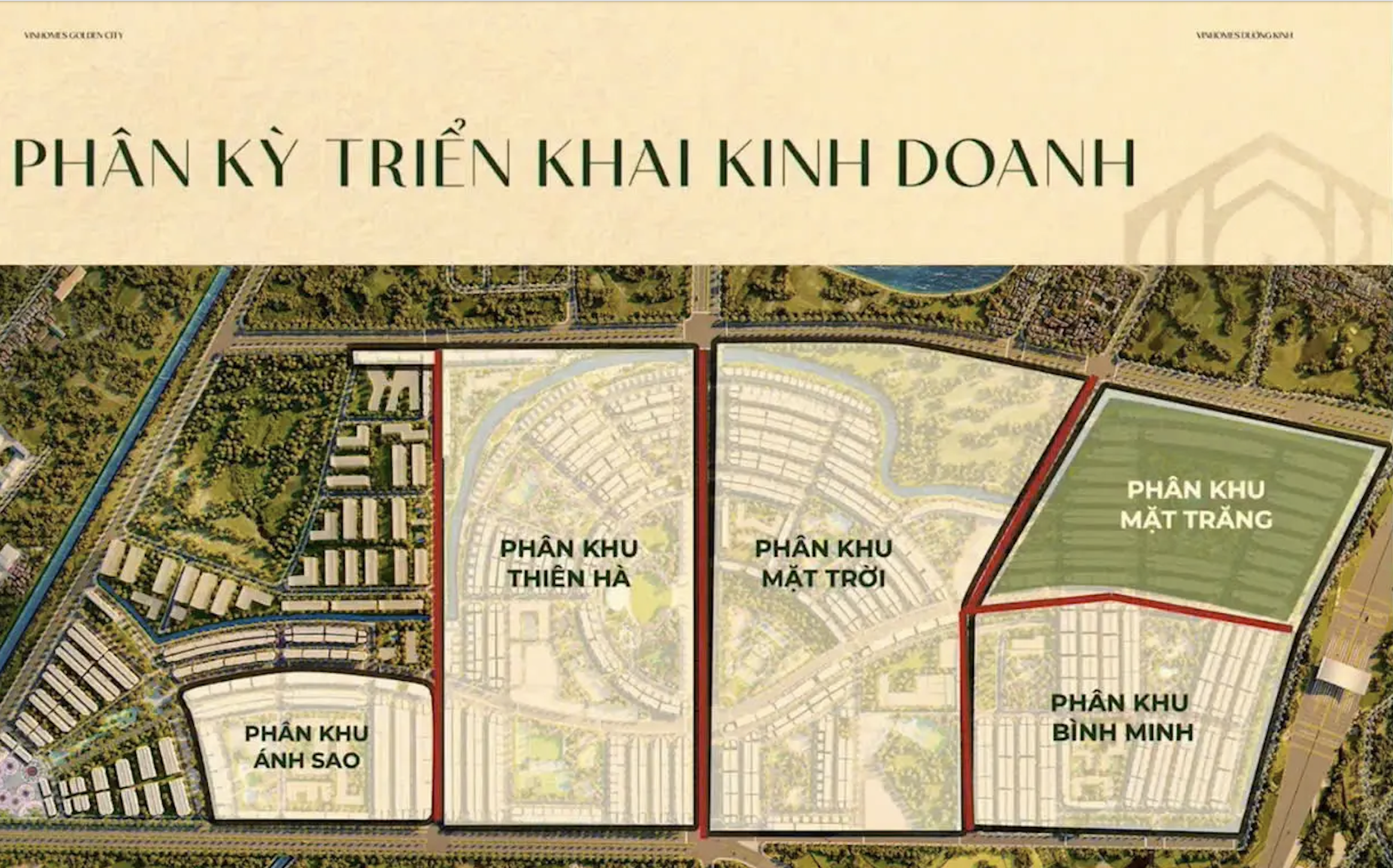 Phân khu Thiên Hà Vinhomes Golden City Dương Kinh