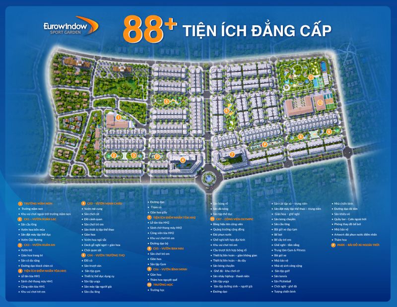 Có nên mua dự án Eurowindow Sport Garden