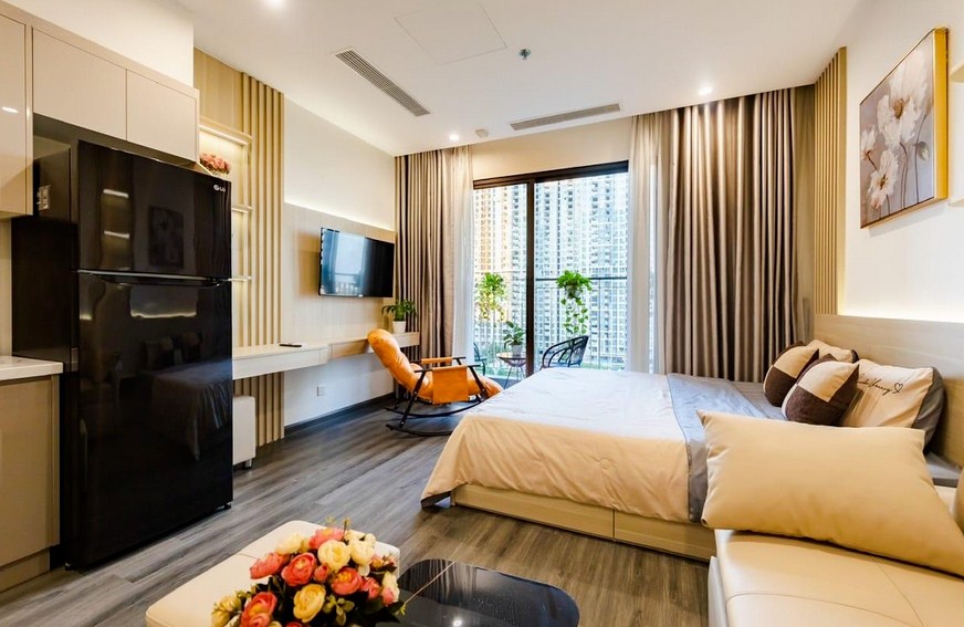 Bán căn hộ 2 phòng ngủ UDIC Riverside 2 Vĩnh Tuy