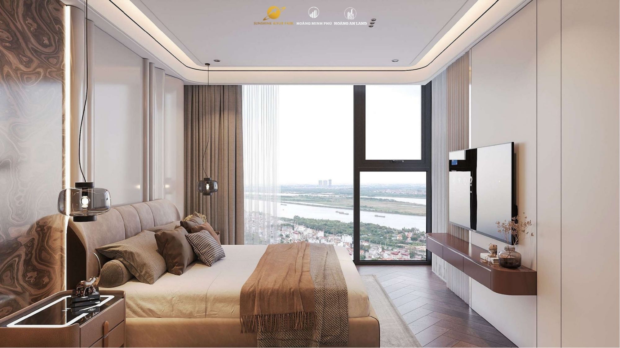 Bán căn hộ 3 phòng ngủ chung cư Sunshine River Park Ciputra Hanoi