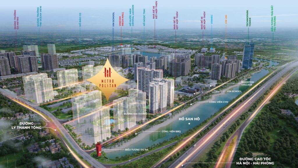 Đường đến The Beverly Vinhomes Ocean Park Gia Lâm