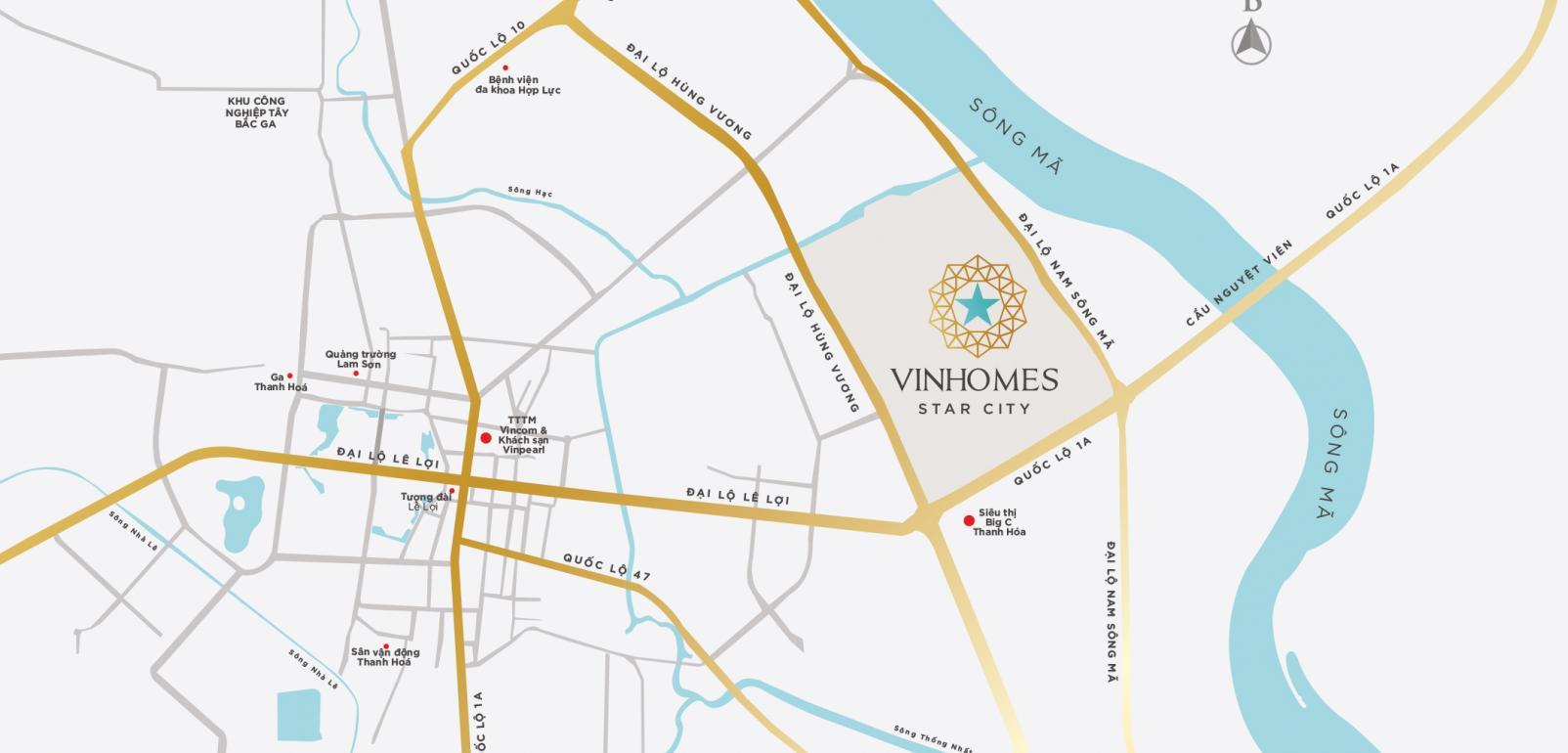 Vị trí Vinhomes Times City