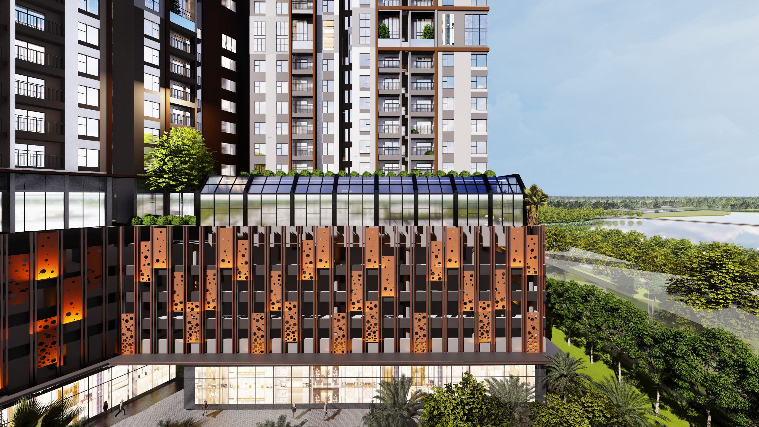 Phong cách kiến trúc và xây dựng dự án Central Residence Gamuda Yên Sở