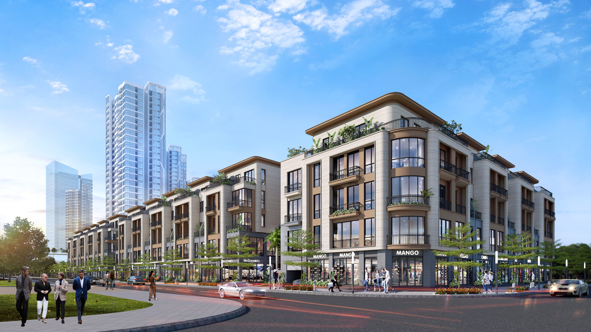 Cho thuê nhà liền kề Skybay Bắc Giang