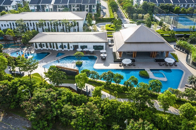 Không gian sống hiện đại ở Park City Hanoi