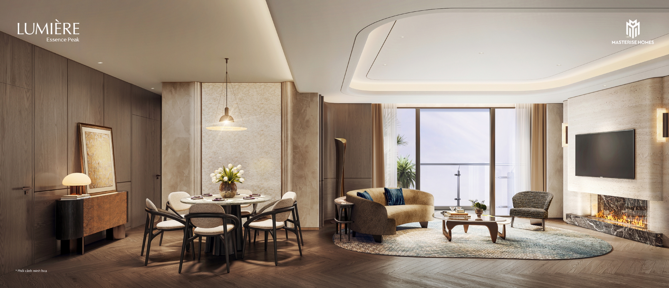 Các loại hình căn hộ LUMIÈRE Essence Peak 