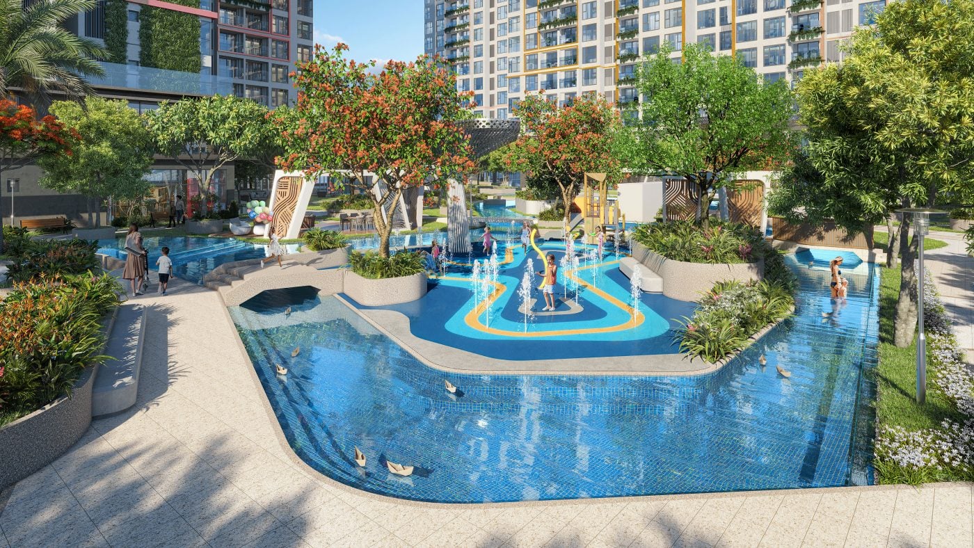Phí bảo trì bảo dưỡng LUMIÈRE Boulevard và quỹ dự phòng nâng cấp kiến trúc xanh 3D