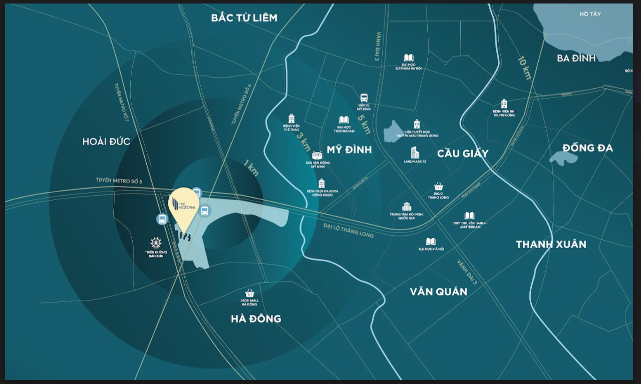 Vị trí The Victoria Imperia Smart City