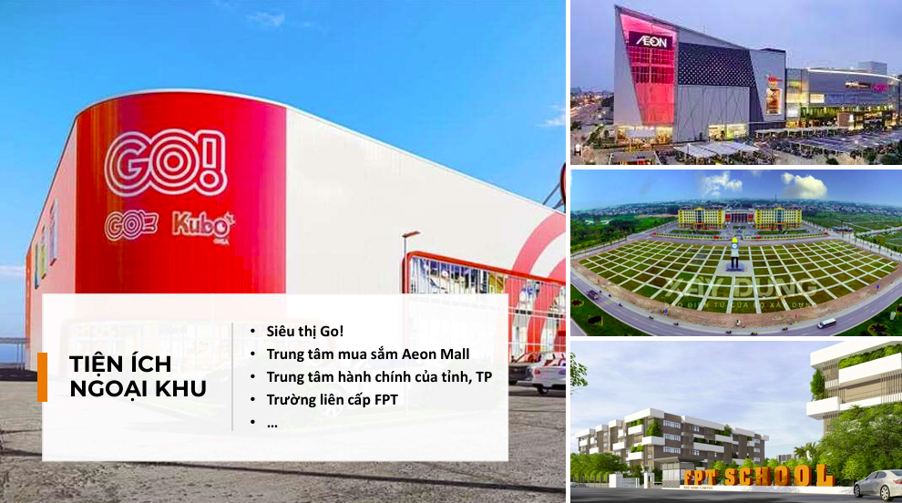 Hệ thống tiện ích Diamond Paragon Bắc Giang