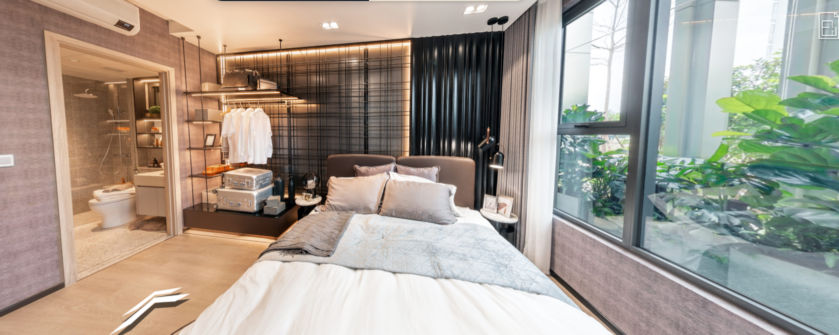 Cho thuê căn hộ 1 phòng ngủ chung cư Lumi Prestige