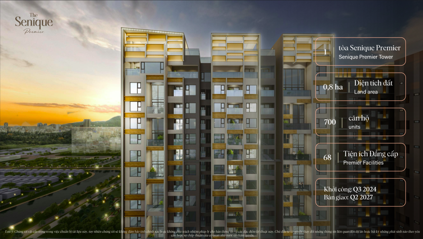 Chung cư The Senique Premier - Chuẩn sống khác biệt tại Ocean Park Gia Lâm