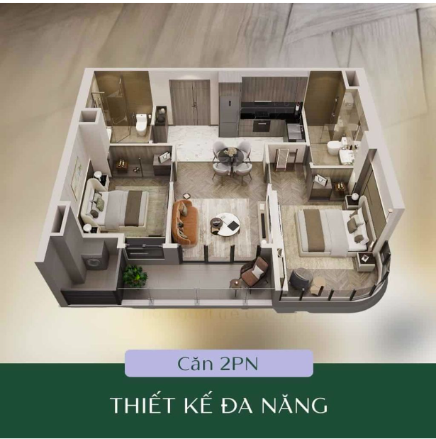 Thiết kế mặt bằng căn hộ Imperia Cổ Loa Global Gate