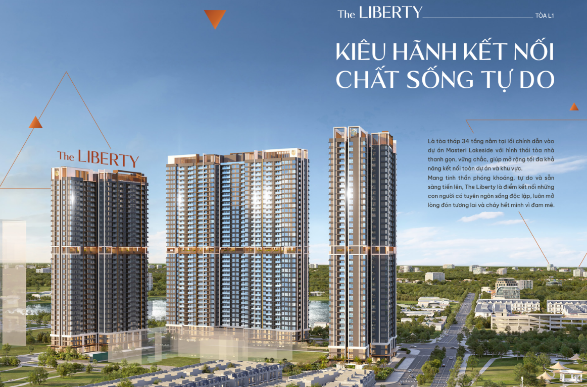 Bán căn hộ tòa The Liberty L1 Masteri Lakeside