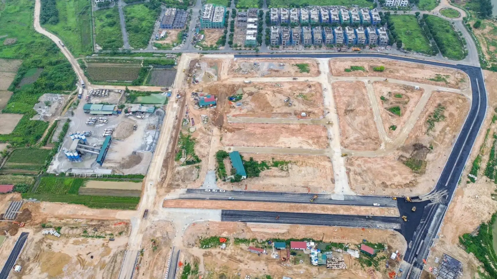 Tiến độ xây dựng Pearl Rivera Hà Nội và cam kết triển khai hạ tầng đồng bộ