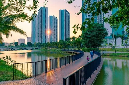 Thiết kế Ecopark Văn Giang và nghệ thuật kiến trúc hòa quyện cùng thiên nhiên nguyên bản