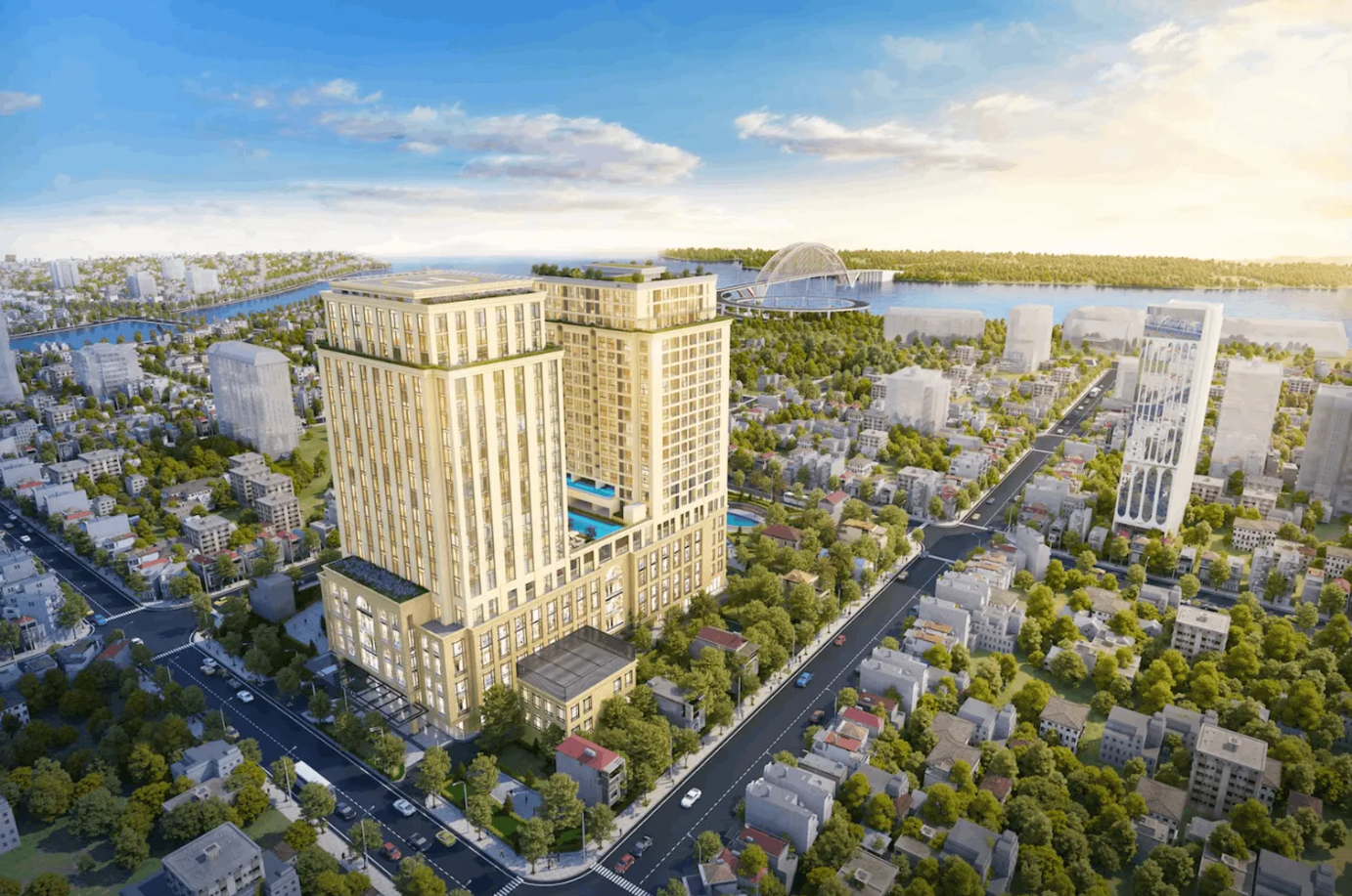 Thiết kế Hilton Hải Phòng và kiệt tác kiến trúc Châu Âu độc bản tại trung tâm thành phố