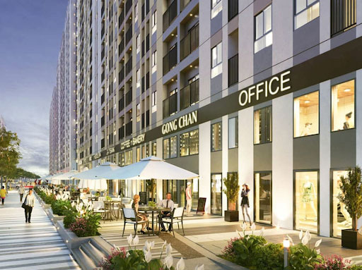 Bán shophouse chân khối đế Sun Grand City Quảng An