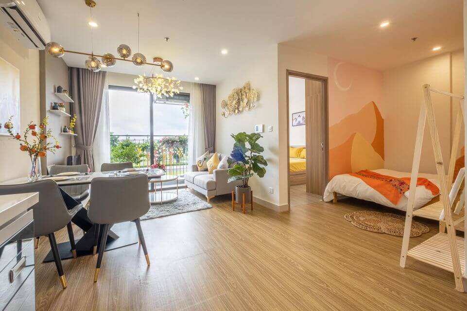 Cho thuê căn hộ 1 phòng ngủ chung cư Vinhomes Cổ Loa Đông Anh