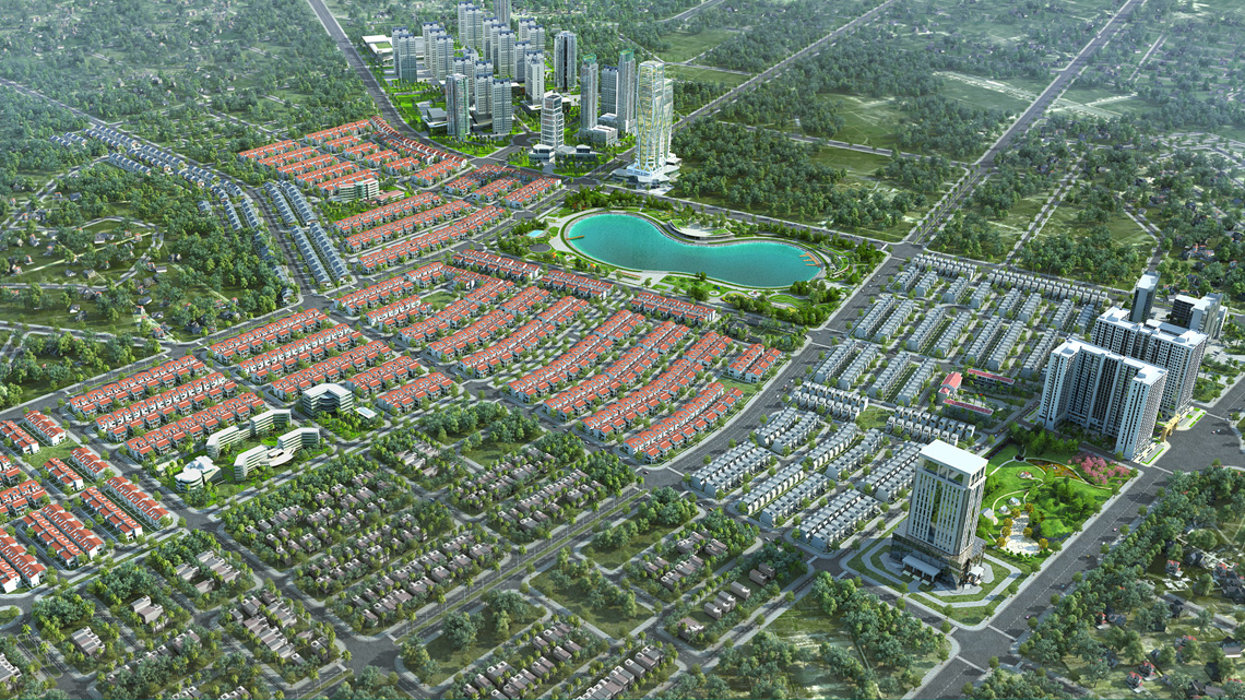 các sản phẩm tại khu đô thị Dương Nội