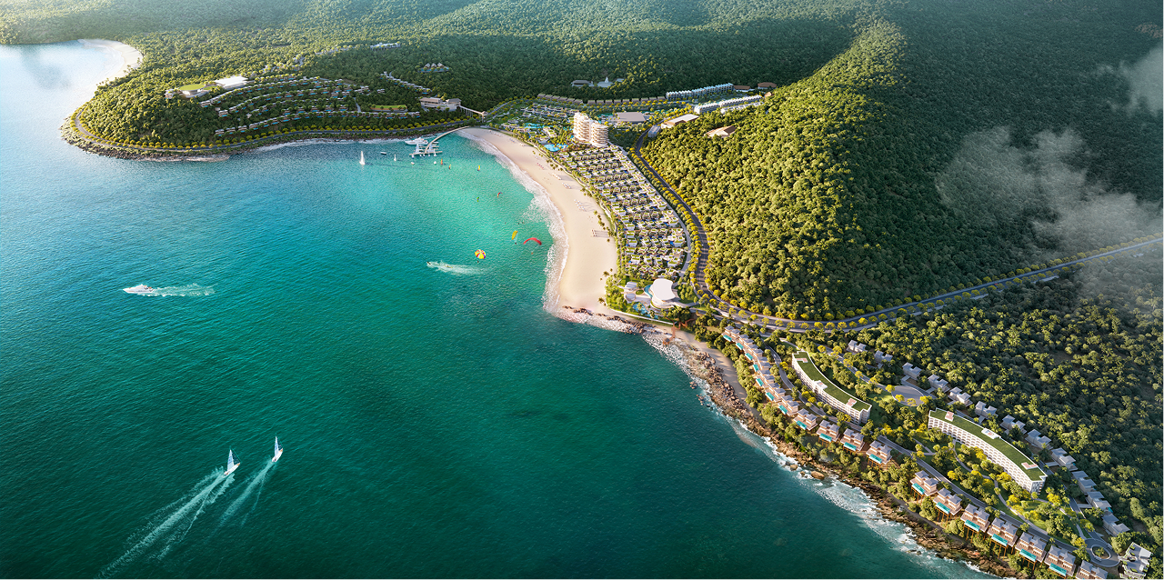 Quy hoạch Mey Retreat Bãi Lữ kiến tạo không gian nghỉ dưỡng giao hòa cùng thiên nhiên vịnh biển