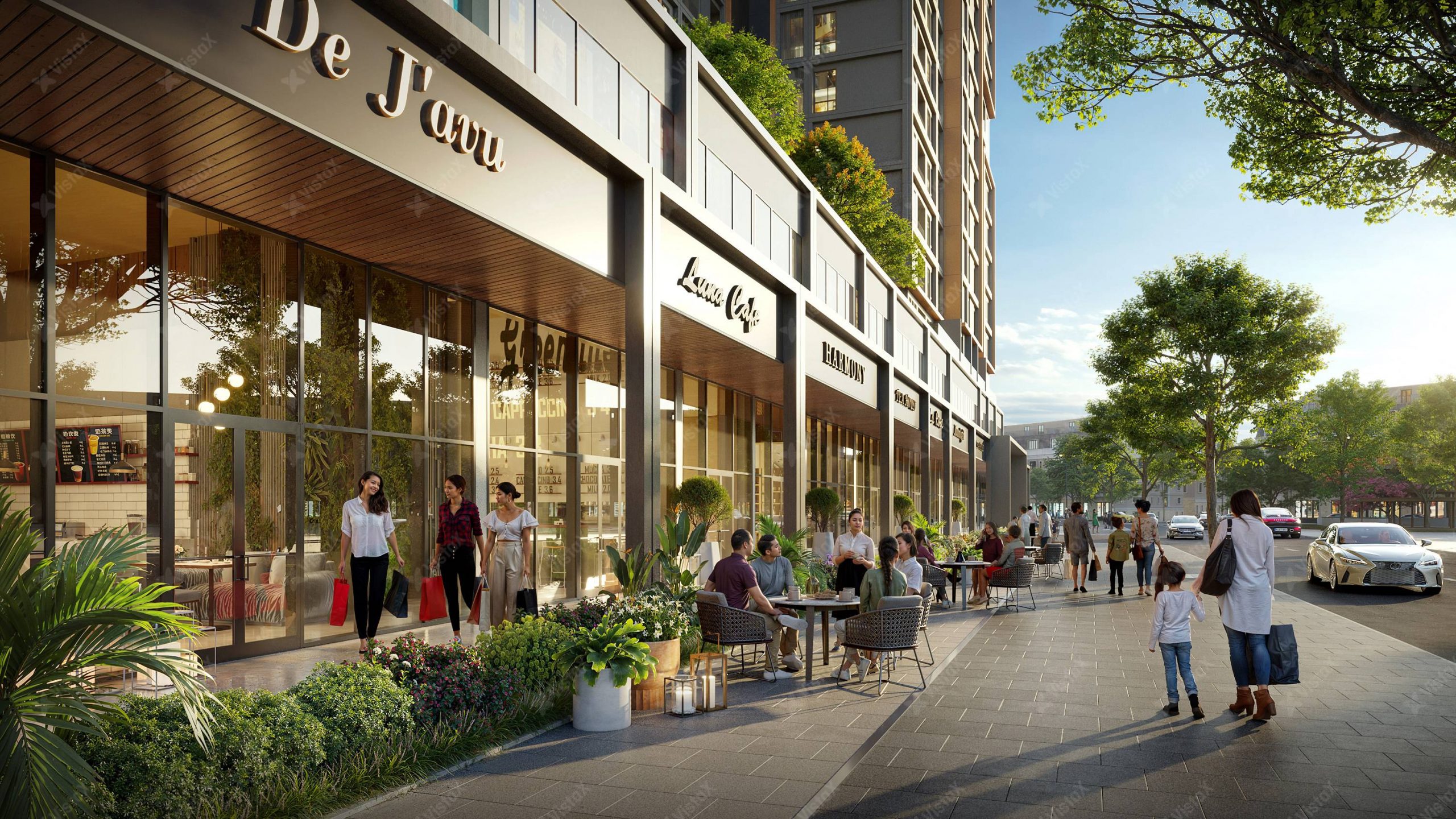 Cho thuê shophouse chân khối đế The Cityon Imperia Ocean City Hưng Yên