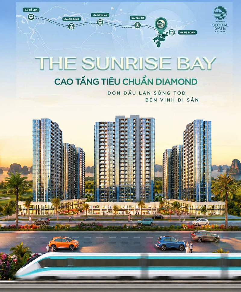 Tư vấn mua bán The Sunrise Bay Vinhomes Global Gate Hạ Long