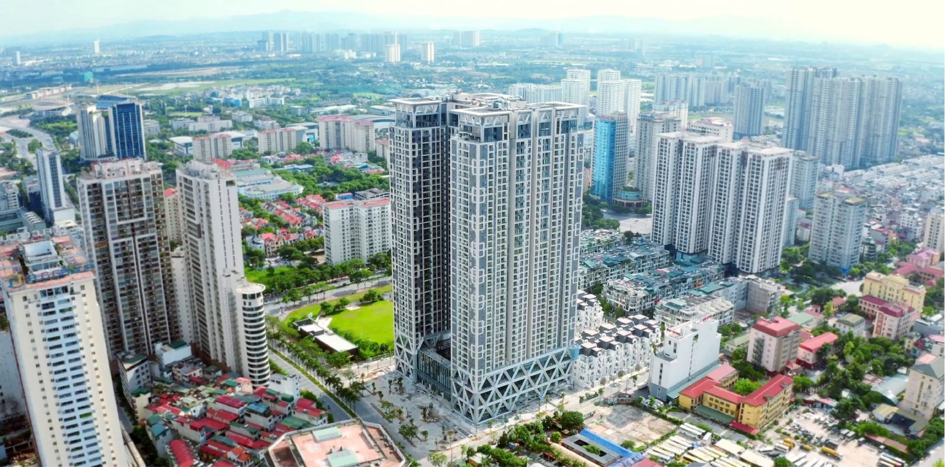 Căn hộ 3 phòng ngủ tại The Zei Mỹ Đình