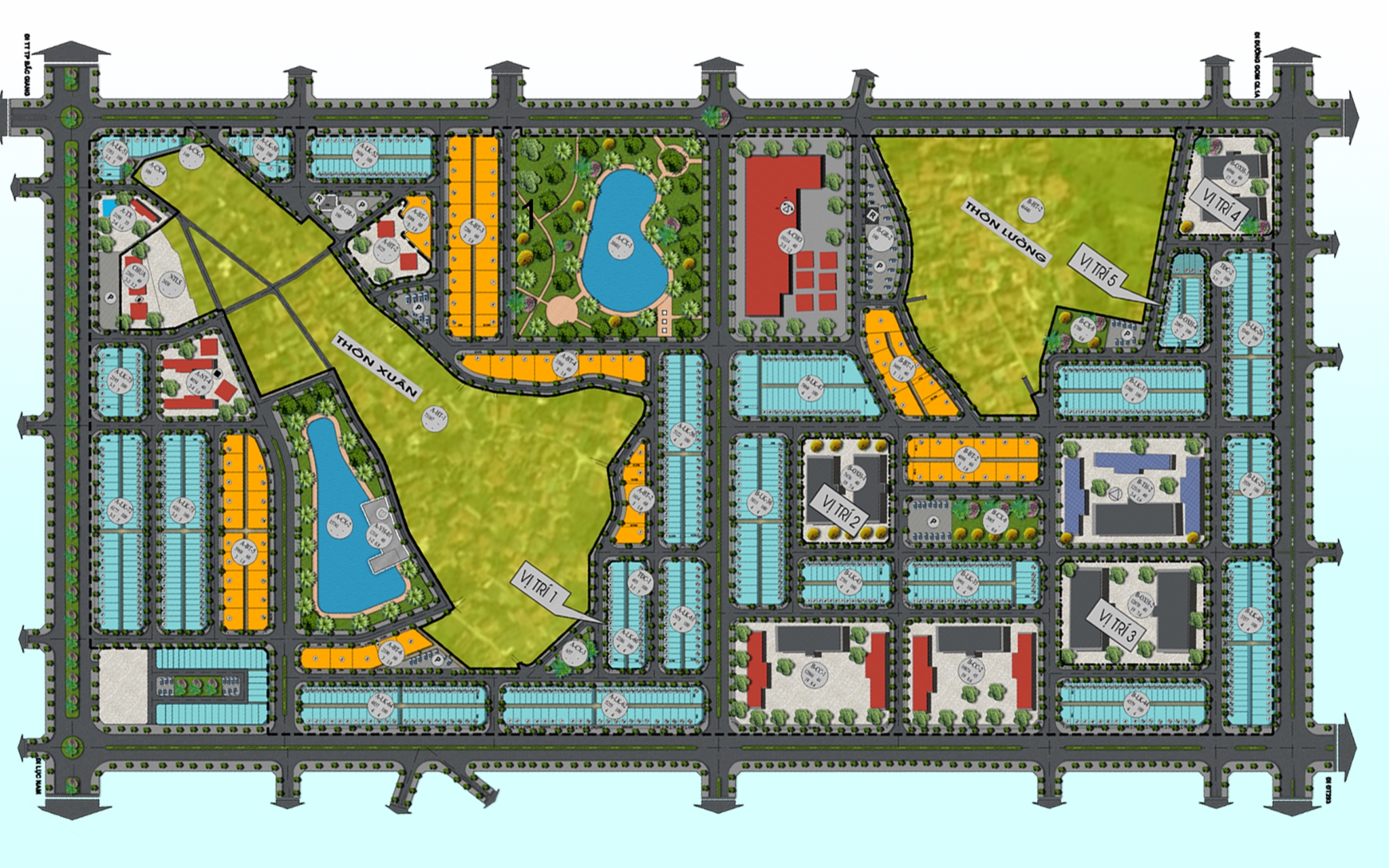 Mặt bằng thiết kế Diamond Paragon Bắc Giang