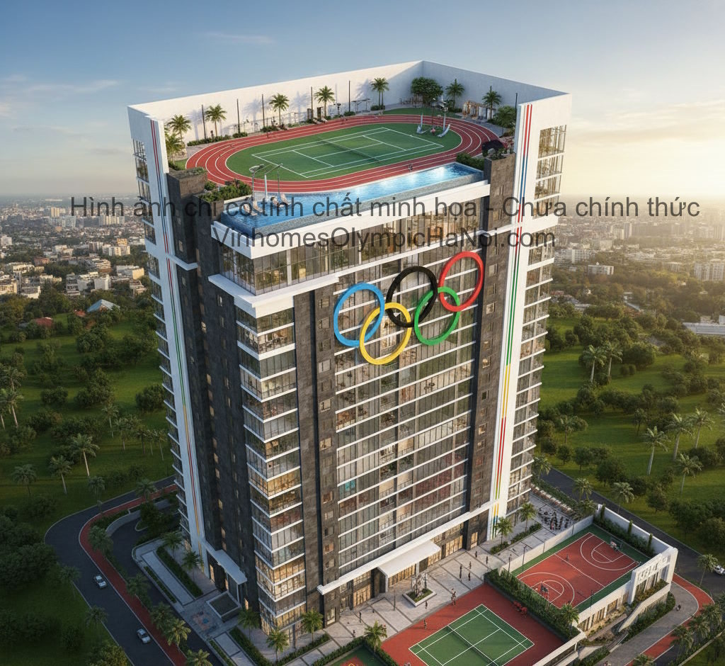 Mặt bằng thiết kế Vinhomes Global Sportia Hanoi Ngọc Hồi