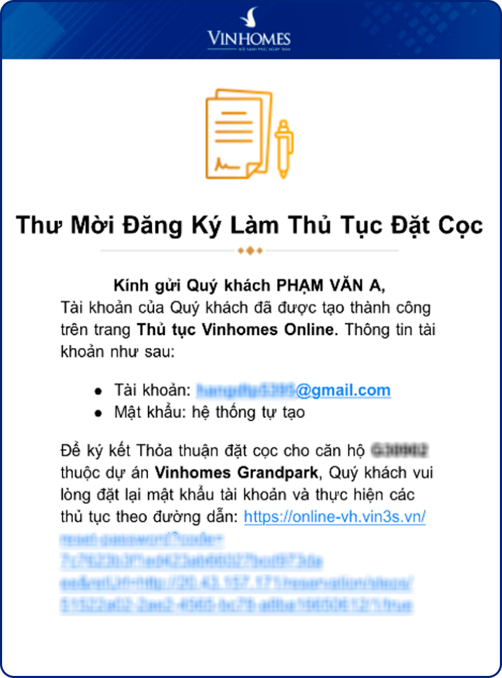 thủ tục mua căn hộ Vinhomes Gallery Giảng Võ