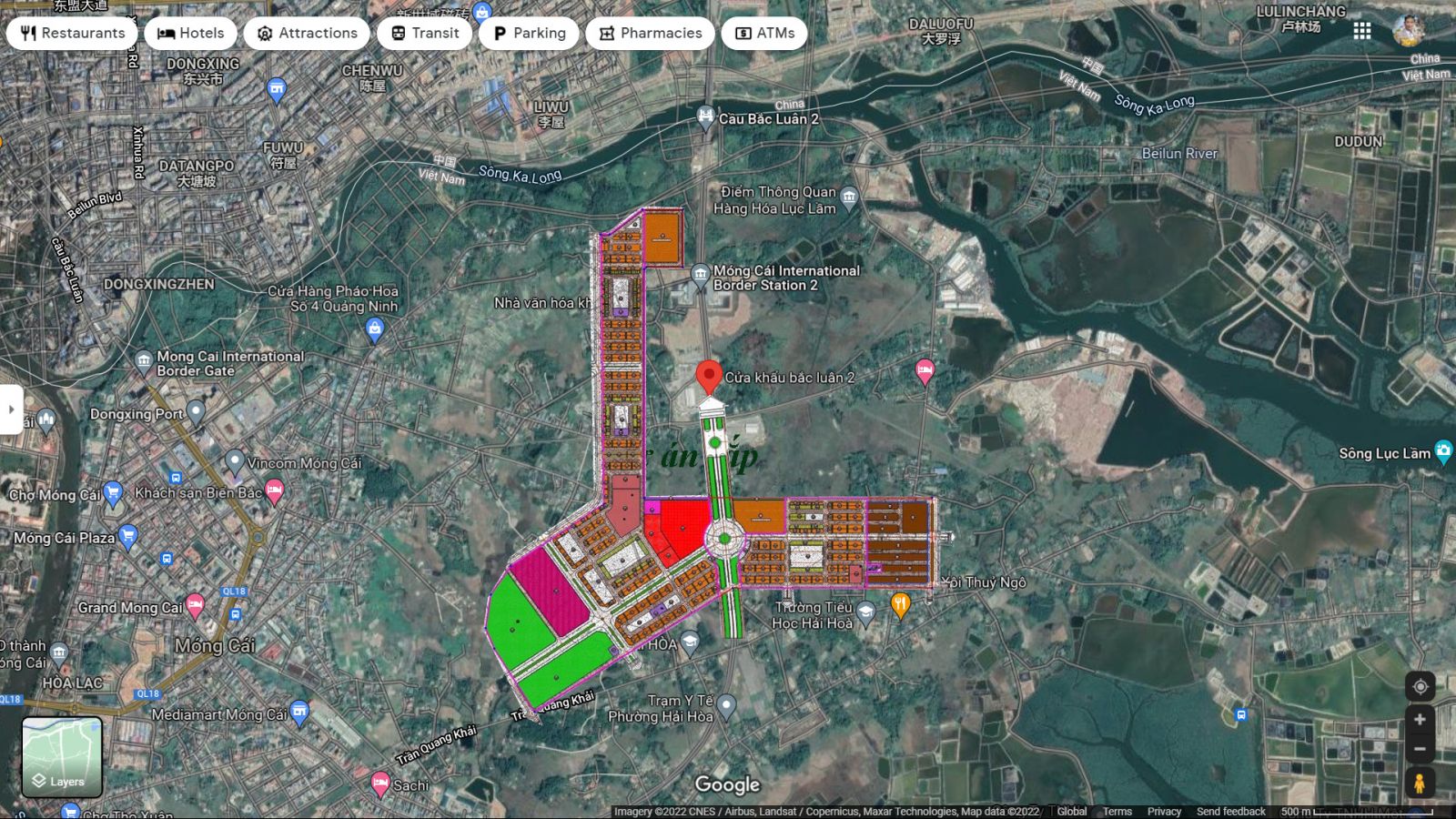 Vị trí Vinhomes Golden Avenue