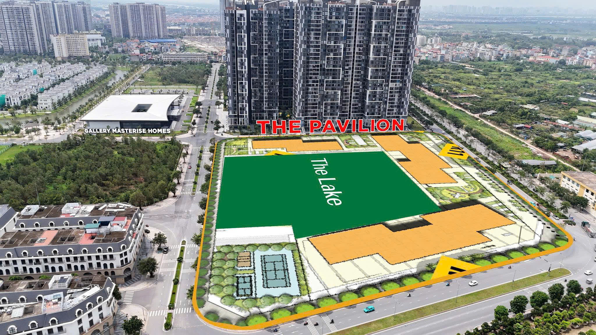 Quy hoạch Masteri Lakeside Vinhomes Ocean Park Gia Lâm