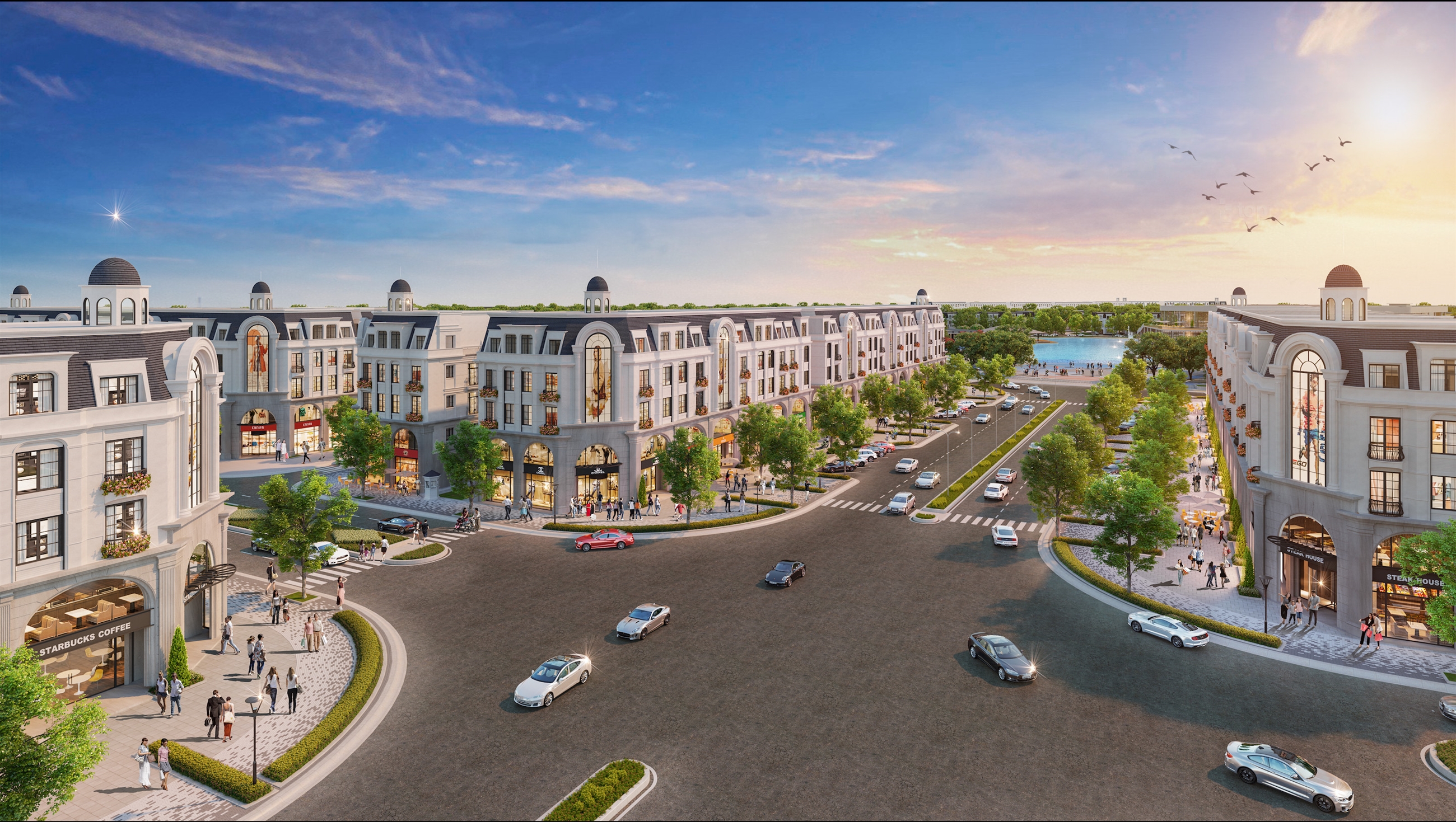 Các dòng sản phẩm bất động sản tại Hinode Royal Park