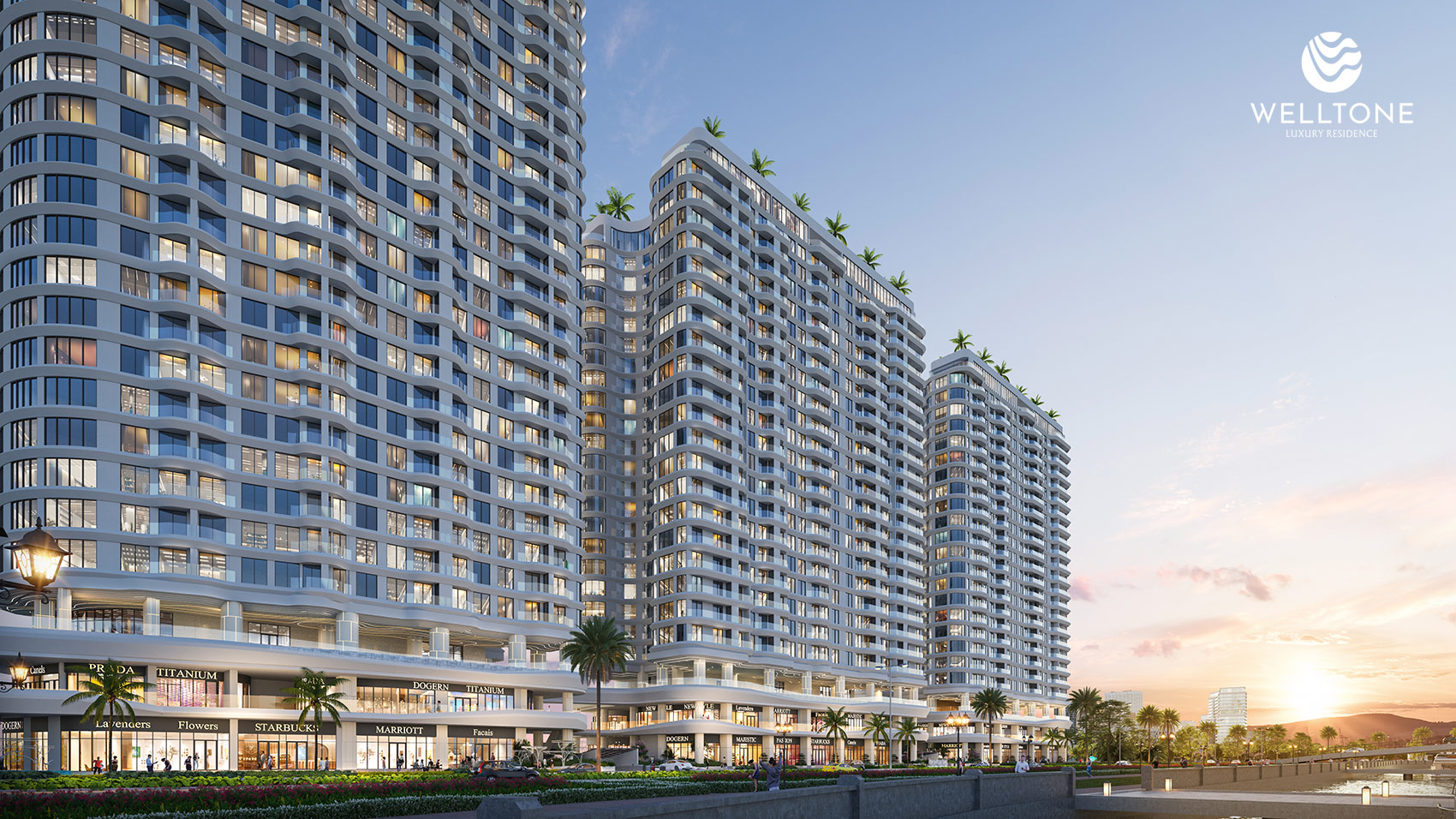 Thiết kế Welltone Luxury Residence định hình chuẩn sống tinh tế giữa lòng đô thị biển