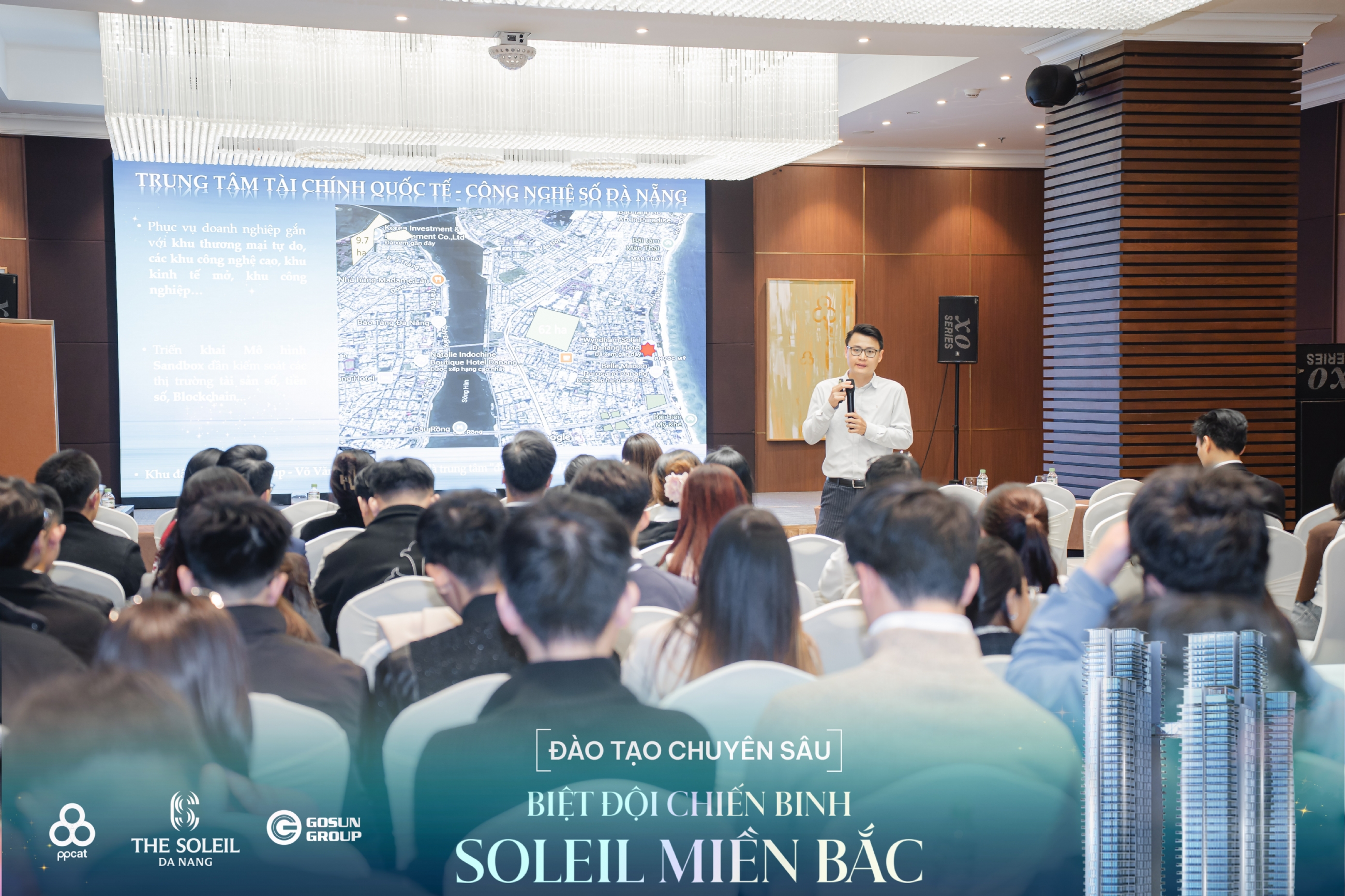 Sự kiện đào tạo The Soleil Da Nang thu hút đông đảo nhân viên kinh doanh tham gia